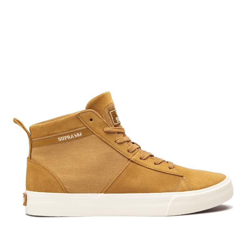 Supra STACKS MID Sneaker High Damen Gelb Deutsch FQPMG4605